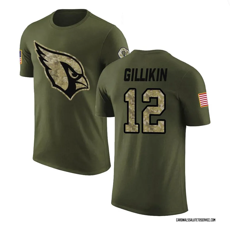 Men's Blake Gillikin Arizona Cardinals Legend Olive Salute to Service T-Shirt
