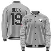 Men's Carson Beck Arizona Cardinals Gray Salute to Service Performance Jacket