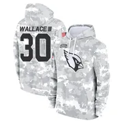Men's Harrison Wallace III Arizona Cardinals Camo Arctic 2024 Salute to Service Club Fleece Pullover Hoodie