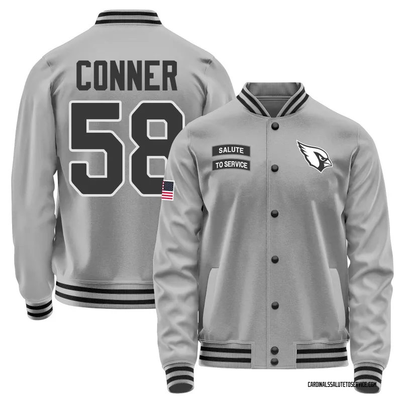 Men's Hayden Conner Arizona Cardinals Gray Salute to Service Performance Jacket