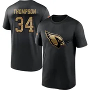 Men's Jalen Thompson Arizona Cardinals Black 2020 Salute To Service Performance T-Shirt
