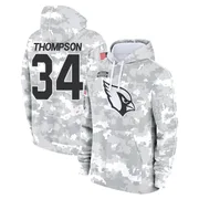 Men's Jalen Thompson Arizona Cardinals Camo Arctic 2024 Salute to Service Club Fleece Pullover Hoodie