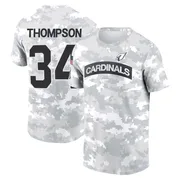 Men's Jalen Thompson Arizona Cardinals Camo Arctic 2024 Salute to Service Performance T-Shirt