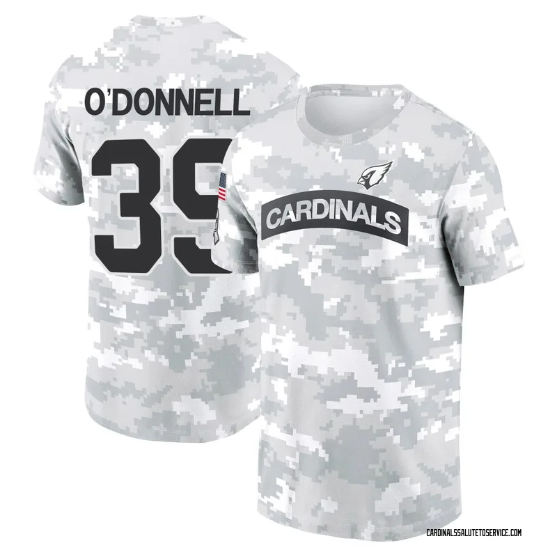 Men's Pat O'Donnell Arizona Cardinals Camo Arctic 2024 Salute to Service Performance T-Shirt