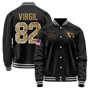 Men's Reggie Virgil Arizona Cardinals Black Salute to Service Sideline Performance Jacket