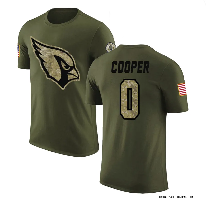 Men's Tyler Cooper Arizona Cardinals Legend Olive Salute to Service T-Shirt