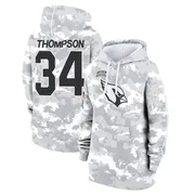 Women's Jalen Thompson Arizona Cardinals Camo Arctic 2024 Salute to Service Club Fleece Pullover Hoodie