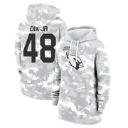Women's Stephen Dix Jr. Arizona Cardinals Camo Arctic 2024 Salute to Service Club Fleece Pullover Hoodie