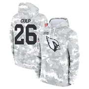 Youth Elijah Culp Arizona Cardinals Camo Arctic 2024 Salute to Service Club Fleece Pullover Hoodie