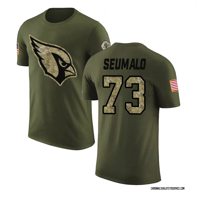 Youth Isaac Seumalo Arizona Cardinals Legend Olive Salute to Service T-Shirt