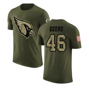 Youth Jameson Geers Arizona Cardinals Legend Olive Salute to Service T-Shirt